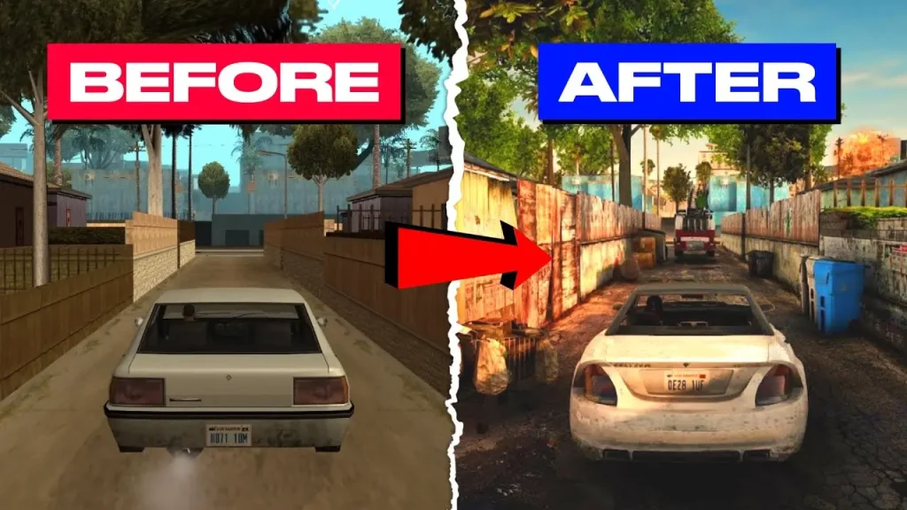 GTA SA Definitive Edition vs GTA SA – Complete Comparison