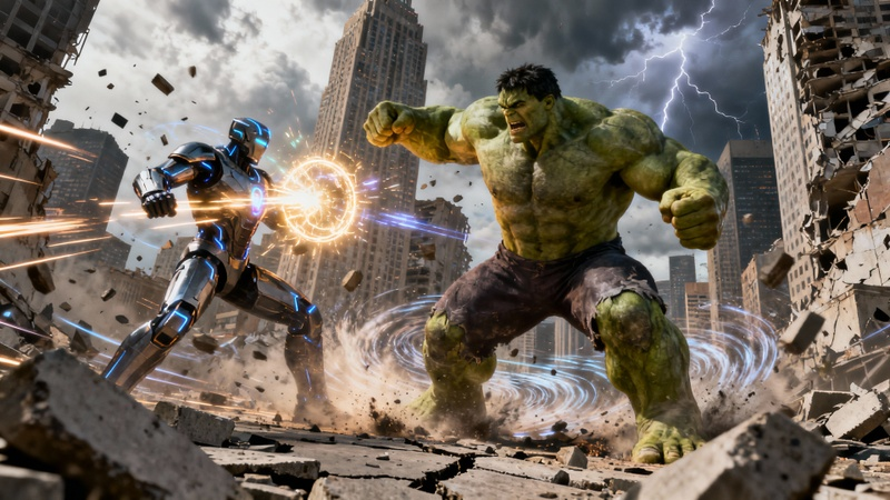 How to Make Viral Hulk AI Videos