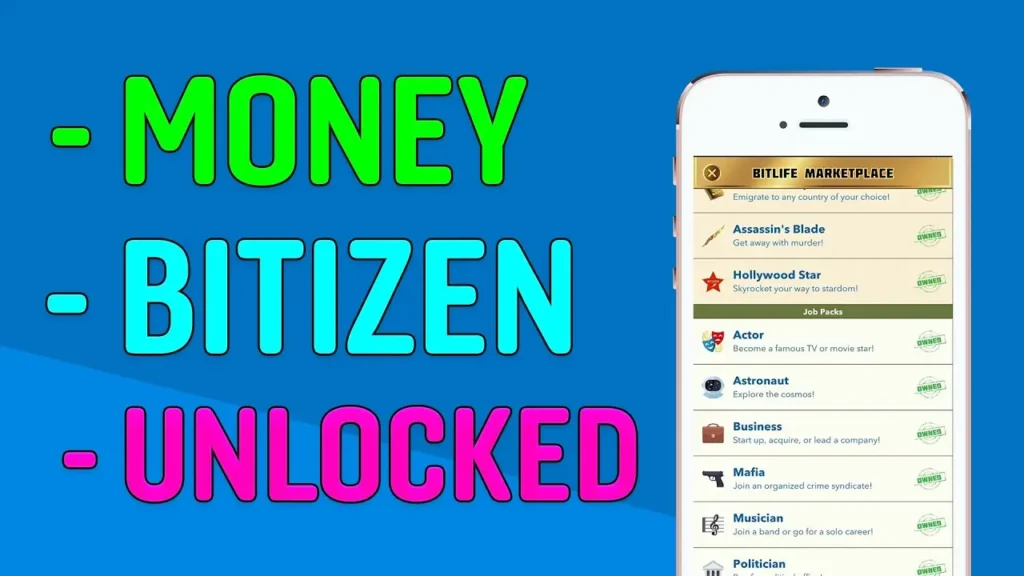 BitLife Mod APK Career Unlock